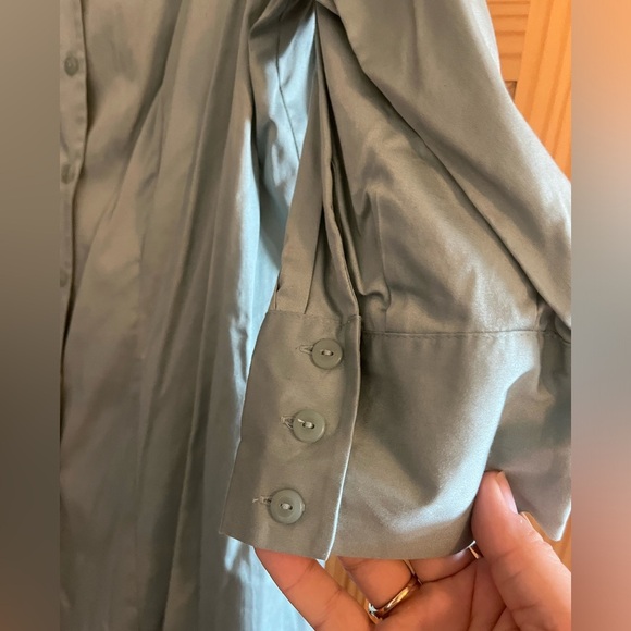 Apostrophe Sea Foam Green Blouse Size 18W - Picture 5 of 7
